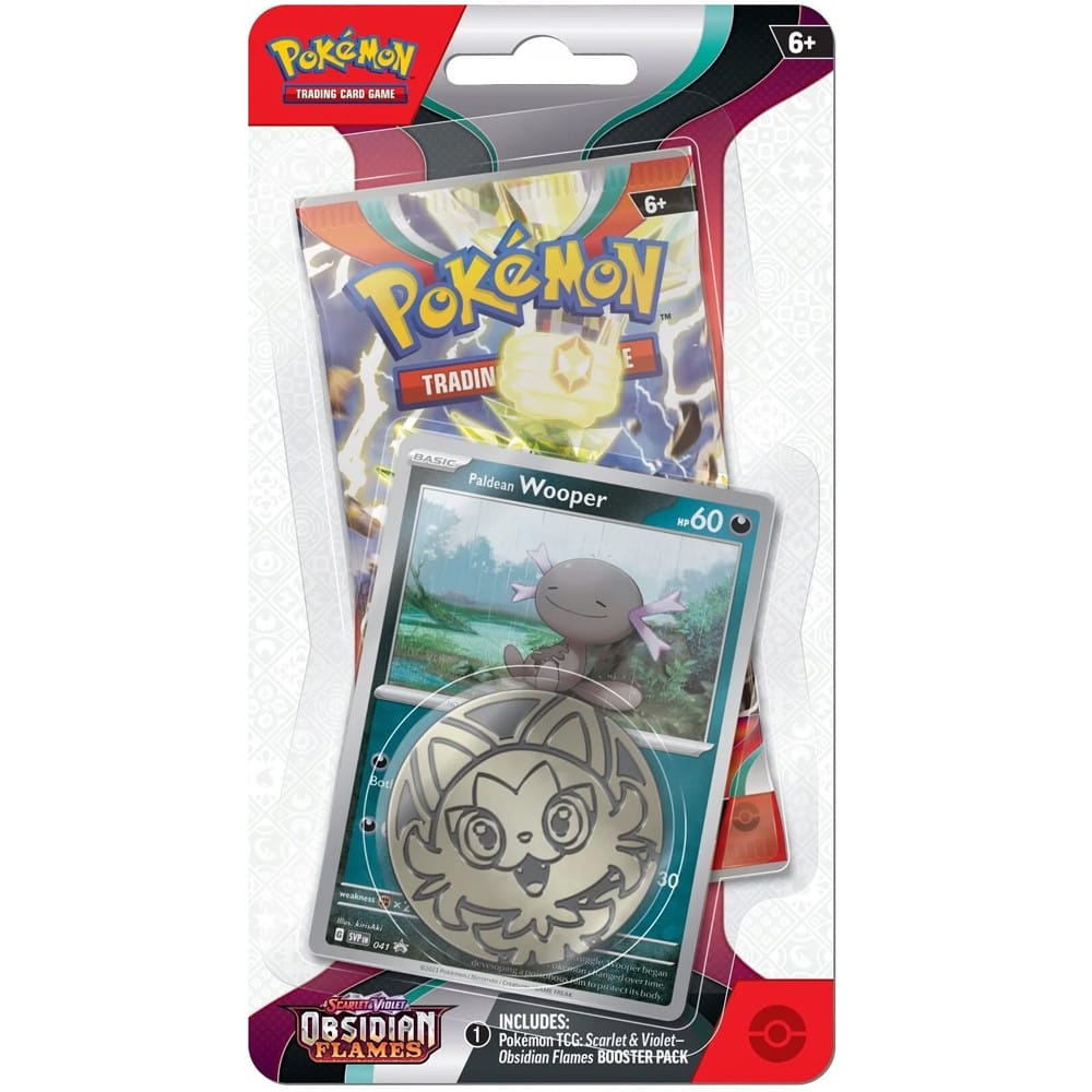 POKEMON TCG: Scarlet & Violet Obsidian Flames - Checklane Blister 9996508538699