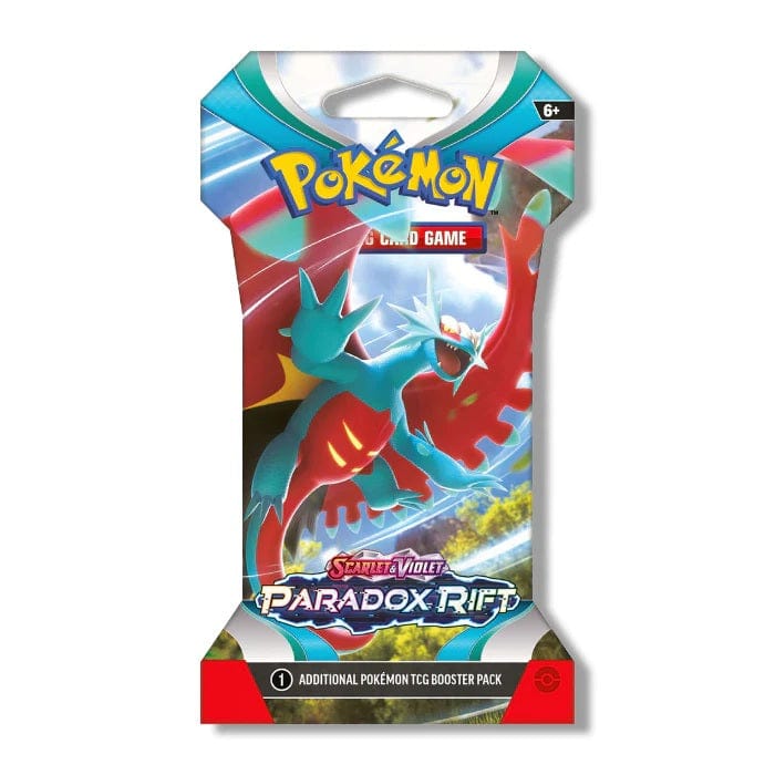 POKEMON TCG: SCARLET & VIOLET: PARADOX RIFT - SLEEVED BOOSTER PACK kartice 820650854002