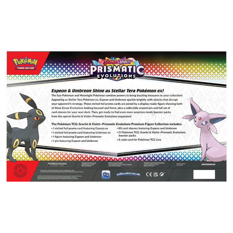 POKEMON TCG: Scarlet & Violet : Prismatic Evolutions - Premium Figure Collection 196214112834