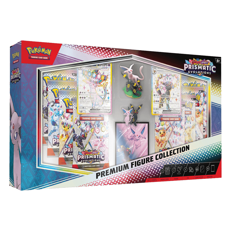 POKEMON TCG: Scarlet & Violet : Prismatic Evolutions - Premium Figure Collection 196214112834
