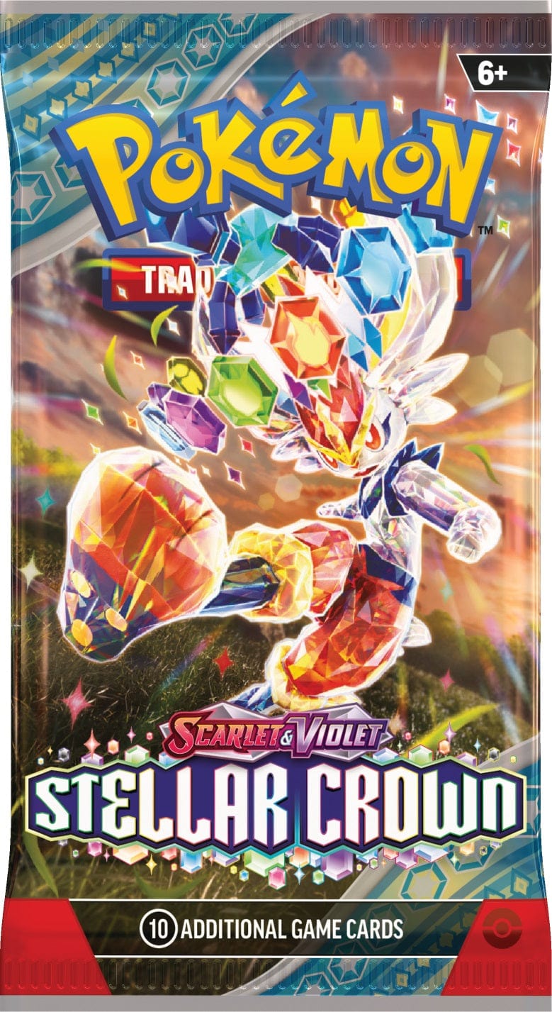 POKEMON TCG: SCARLET & VIOLET: STELLAR CROWN - BOOSTER PACK 5060705220801