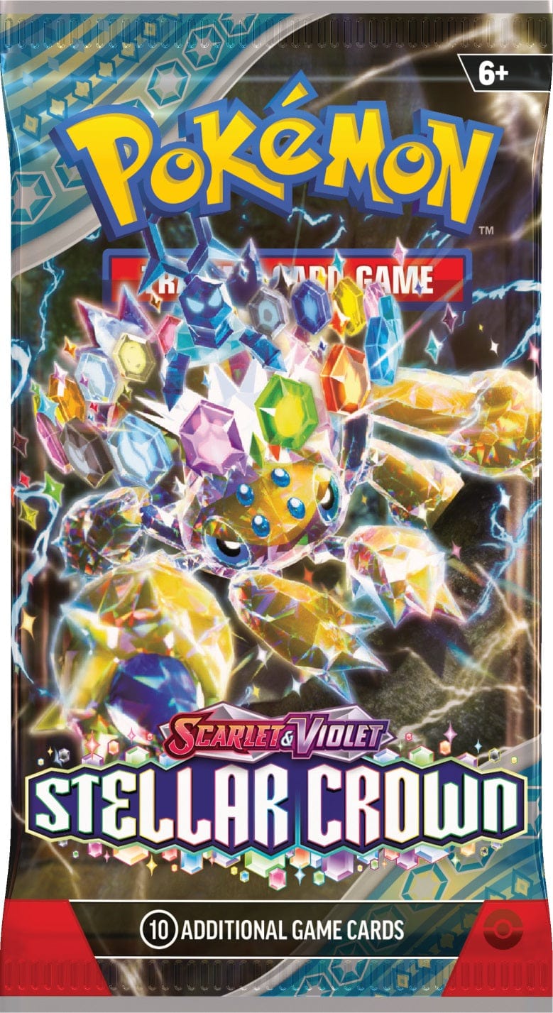POKEMON TCG: SCARLET & VIOLET: STELLAR CROWN - BOOSTER PACK 5060705220801