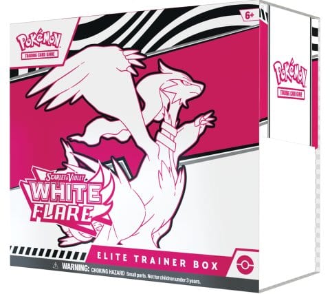 POKEMON TCG: SCARLET & VIOLET: WHITE FLARE - ELITE TRAINER BOX 0196214113619