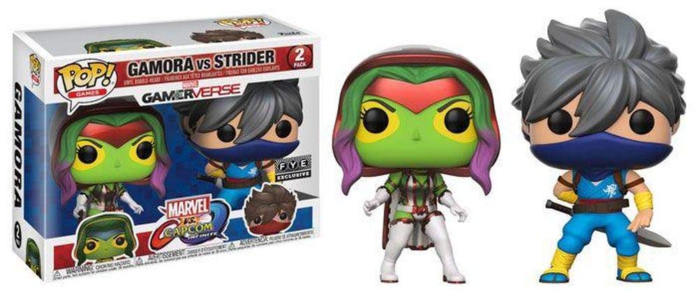 POP! Figura 2-PACK: CAPCOM VS. MARVEL: GAMORA VS STRIDER (PLAYER 2) 889698227858
