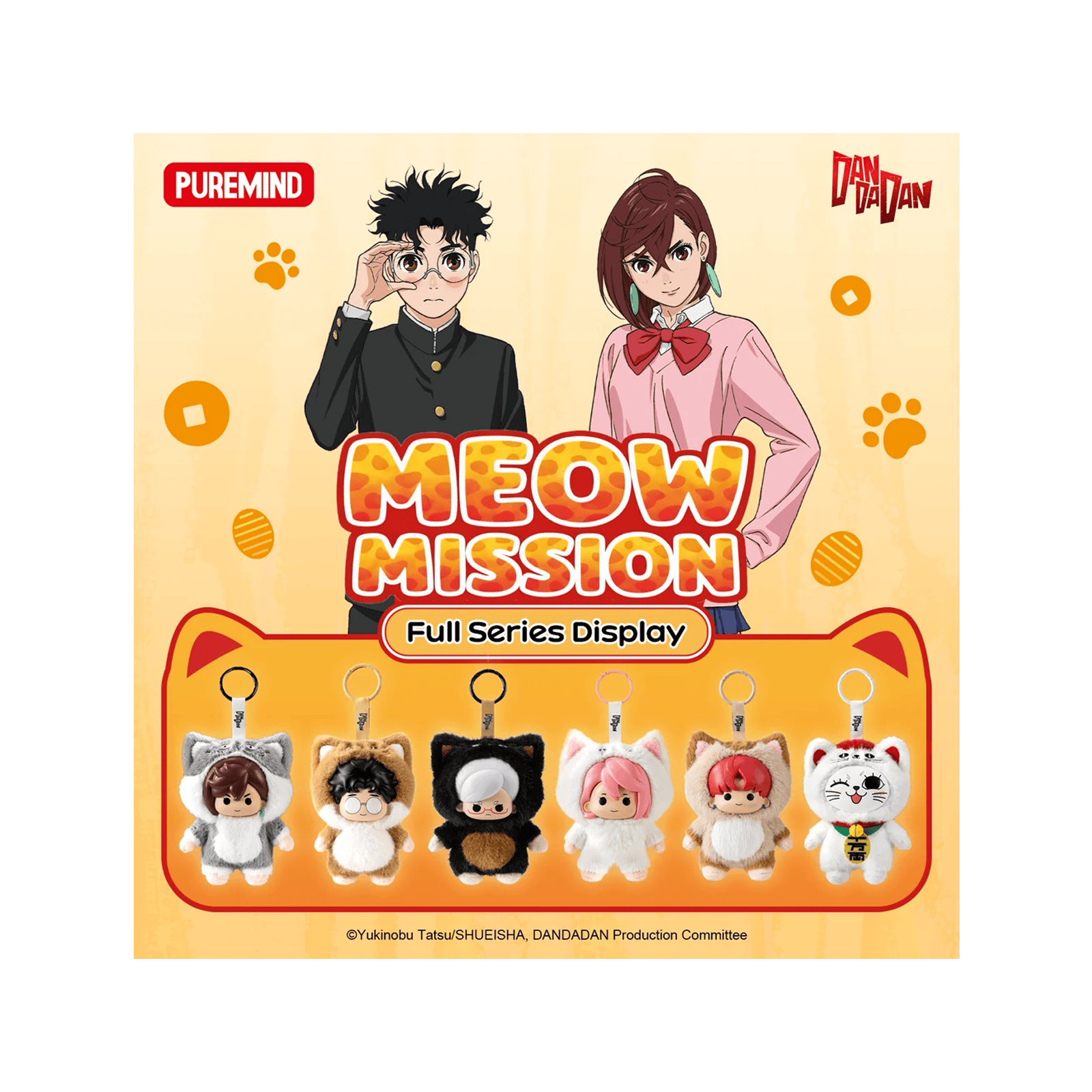 PUREMIND: DANDADAN - MEOW MISSION (ASSORTED) 6973817325847