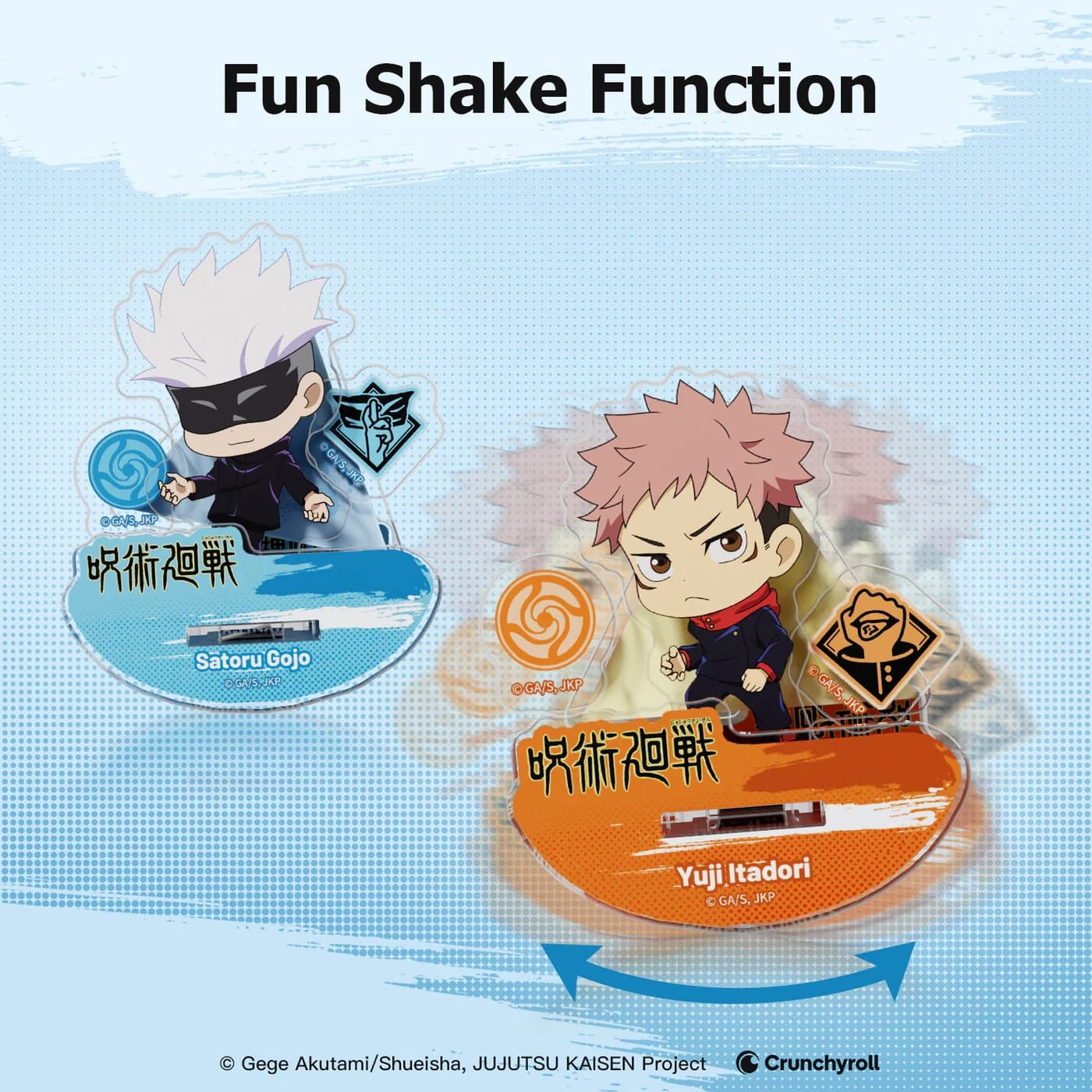 PUREMIND: JUJUSTU KAISEN - ROCKING ACRYLIC STAND (ASSORTED) stojalo 6973817324086