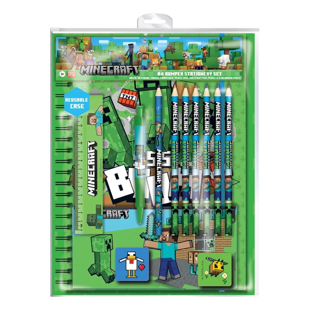 PYRAMID DST MINECRAFT A4 BUMPER pisarniški set 5407009691249