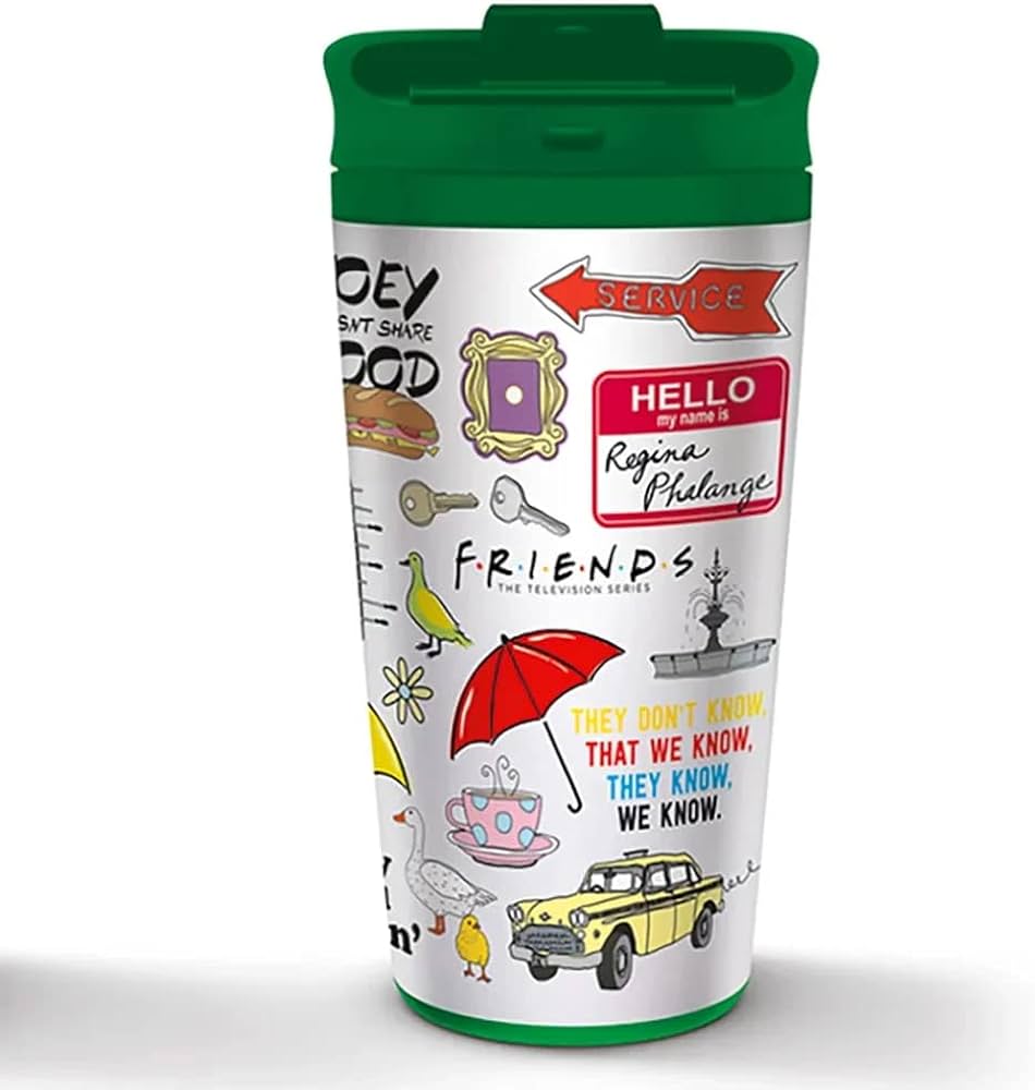 PYRAMID Friends iconographic potovalna skodelica 5050574258203
