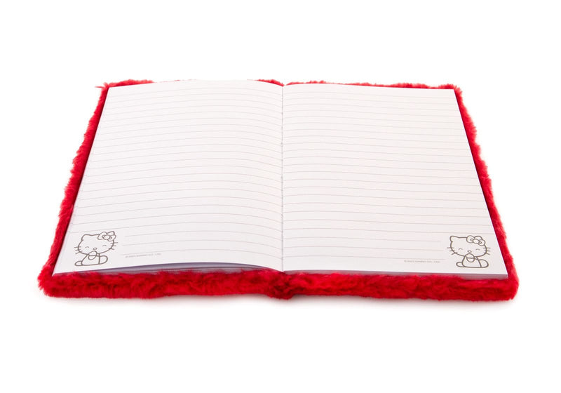 PYRAMID HELLO KITTY A5 PLUSH CASEBOUND beležnica 5063457019051