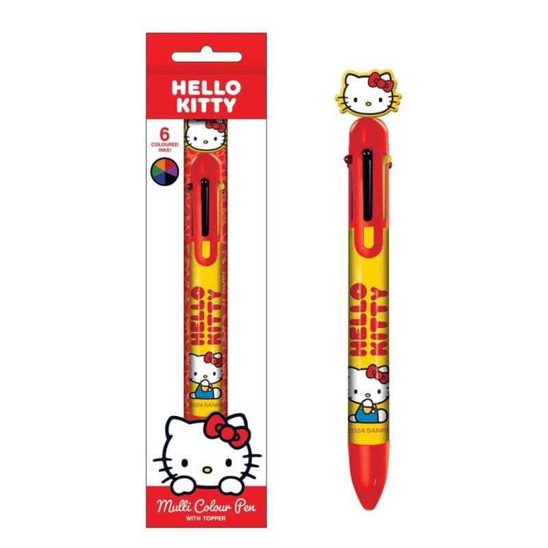PYRAMID HELLO KITTY (FAVOURITE THINGS) večbarvni kemični svinčnik 5063457018887