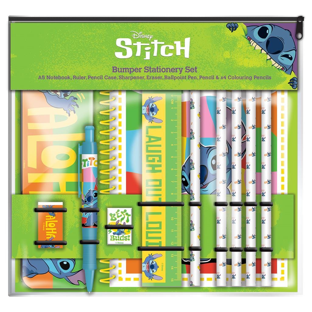 PYRAMID LILO & STITCH BUMPER pisarniški set 5063457005757