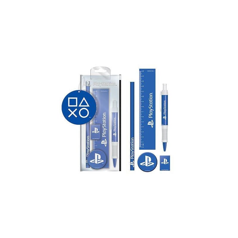 PYRAMID PLAYSTATION (CLASSIC WHITE & BLUE) PISARNIŠKI SET 5051265740243