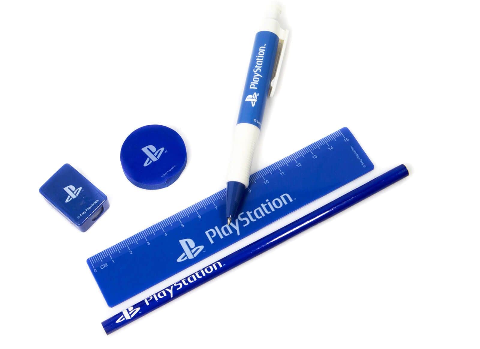 PYRAMID PLAYSTATION (CLASSIC WHITE & BLUE) PISARNIŠKI SET 5051265740243