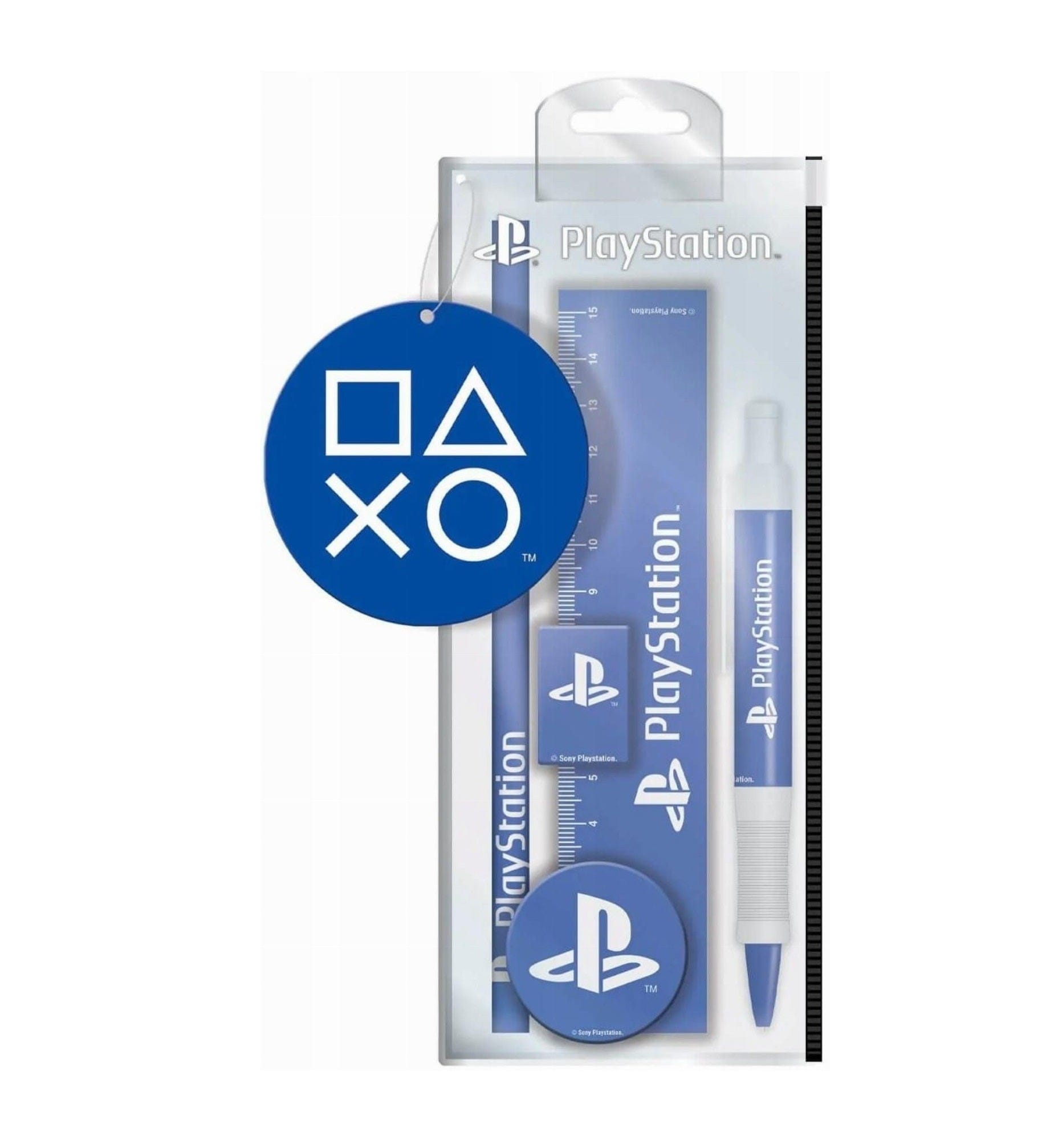 PYRAMID PLAYSTATION (CLASSIC WHITE & BLUE) PISARNIŠKI SET 5051265740243
