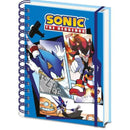 PYRAMID SONIC THE HEDGEHOG (COMIC STRIP JUMP OUT) A5 3D BELEŽKA 5056480391805