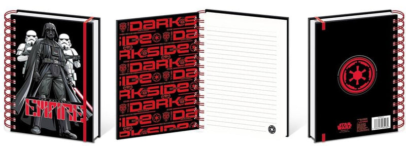 PYRAMID STAR WARS DARKSIDE WIRO A5 beležnica 5063457034580
