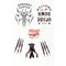 PYRAMID STRANGER THINGS 4 (UPSIDE DOWN BATTLE) TECH STICKERS NALEPKE 5050293474564