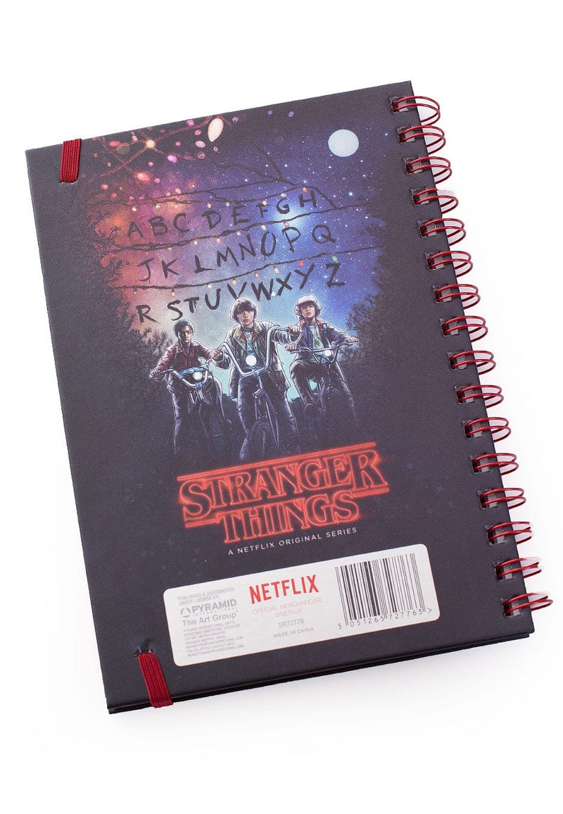 PYRAMID STRANGER THINGS (ONE SHEET) A5 METALLIC BELEŽKA 5051265727763
