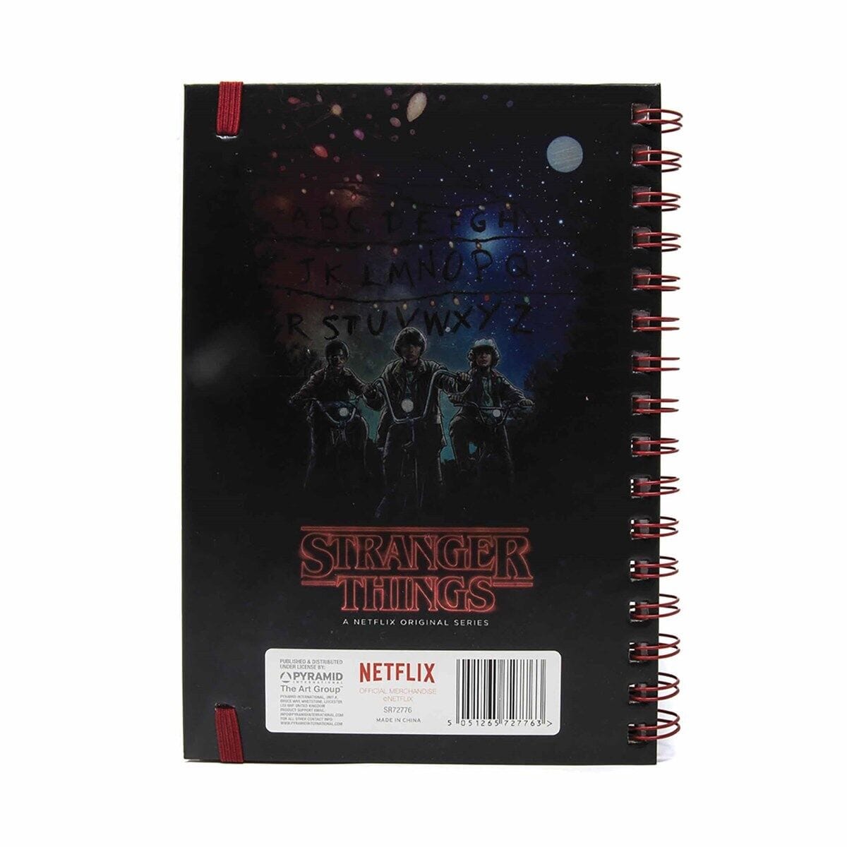 PYRAMID STRANGER THINGS (ONE SHEET) A5 METALLIC BELEŽKA 5051265727763