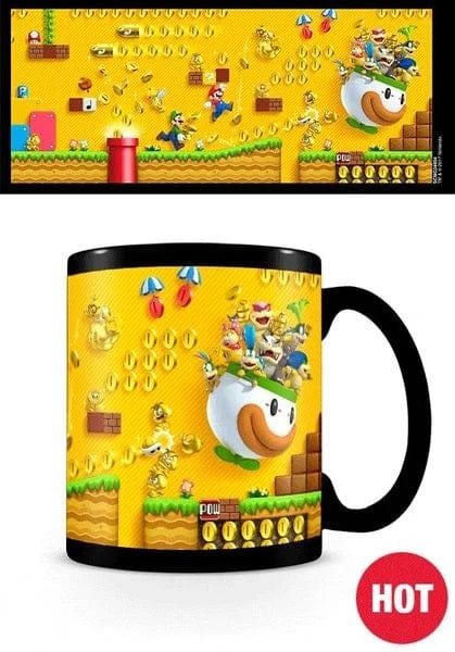 PYRAMID Super Mario gold coin rush skodelica 5050574248549