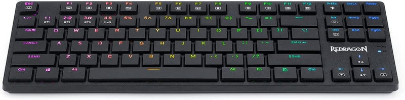 REDRAGON ANUBIS K539 RGB BREZŽIČNA MEHANSKA TIPKOVNICA, ČRNA 6950376705051