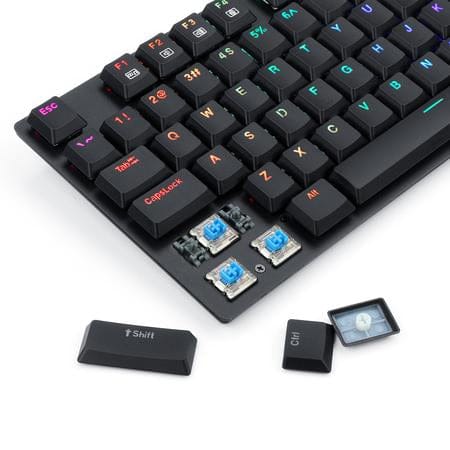 REDRAGON APS TKL K607 RGB MEHANSKA TIPKOVNICA - MODRA STIKALA 6950376705365