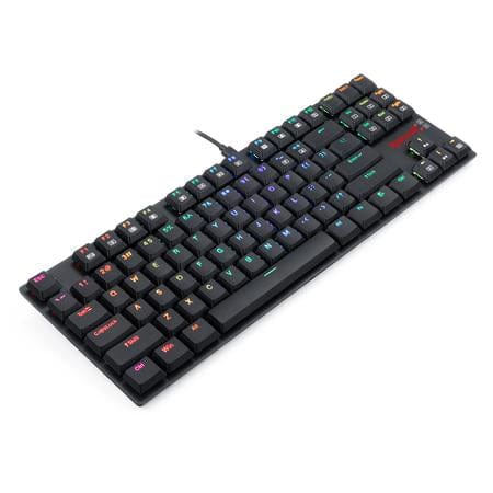 REDRAGON APS TKL K607 RGB MEHANSKA TIPKOVNICA - MODRA STIKALA 6950376705365