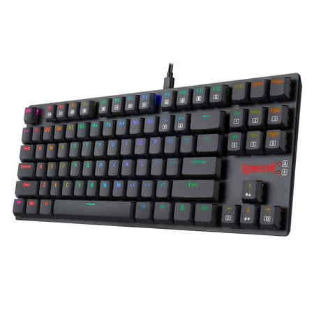 REDRAGON APS TKL K607 RGB ŽIČNA GAMING TIPKOVNICA - RDEČA STIKALA 6950376705532