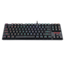 REDRAGON APS TKL K607 RGB ŽIČNA GAMING TIPKOVNICA - RDEČA STIKALA 6950376705532