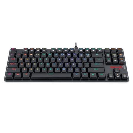 REDRAGON APS TKL K607 RGB ŽIČNA GAMING TIPKOVNICA - RDEČA STIKALA 6950376705532