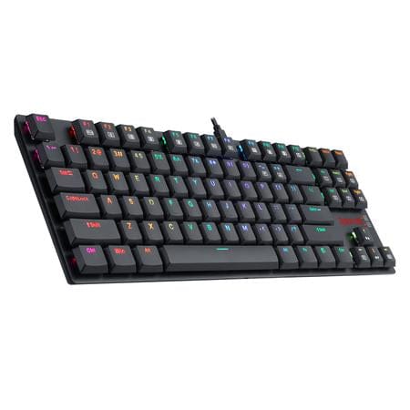 REDRAGON APS TKL K607 RGB ŽIČNA GAMING TIPKOVNICA - RDEČA STIKALA 6950376705532