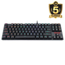 REDRAGON APS TKL K607 RGB ŽIČNA GAMING TIPKOVNICA - RDEČA STIKALA 6950376705532