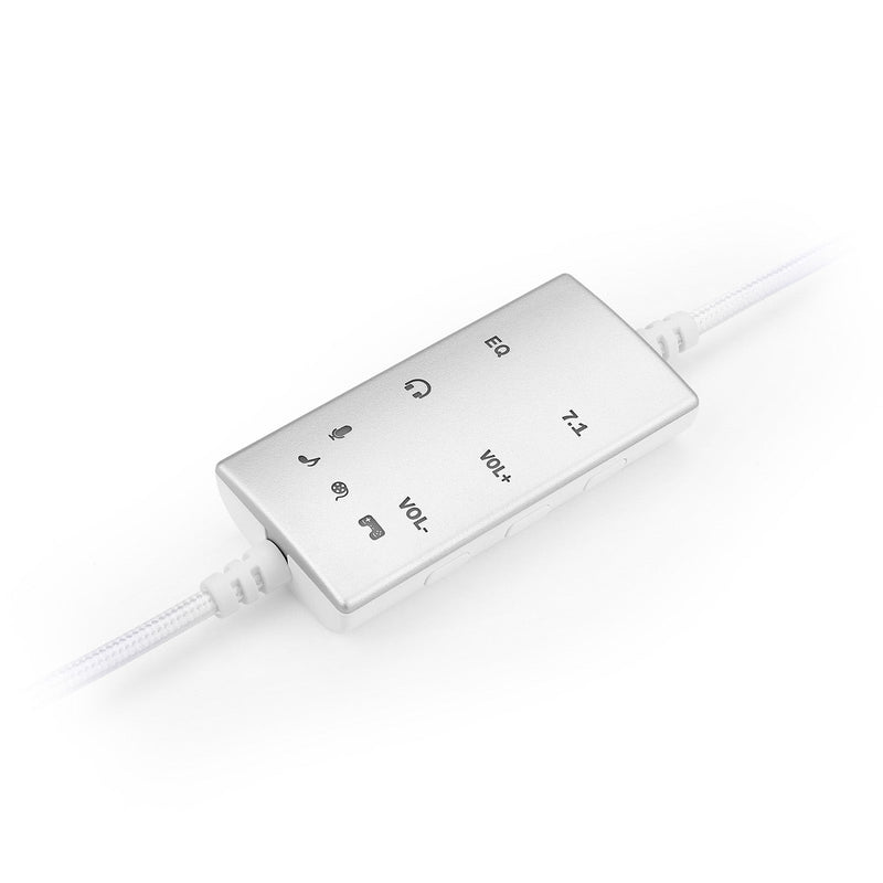 REDRAGON AURORA H376PP ŽIČNE SLUŠALKE BELE BARVE 6950376721099