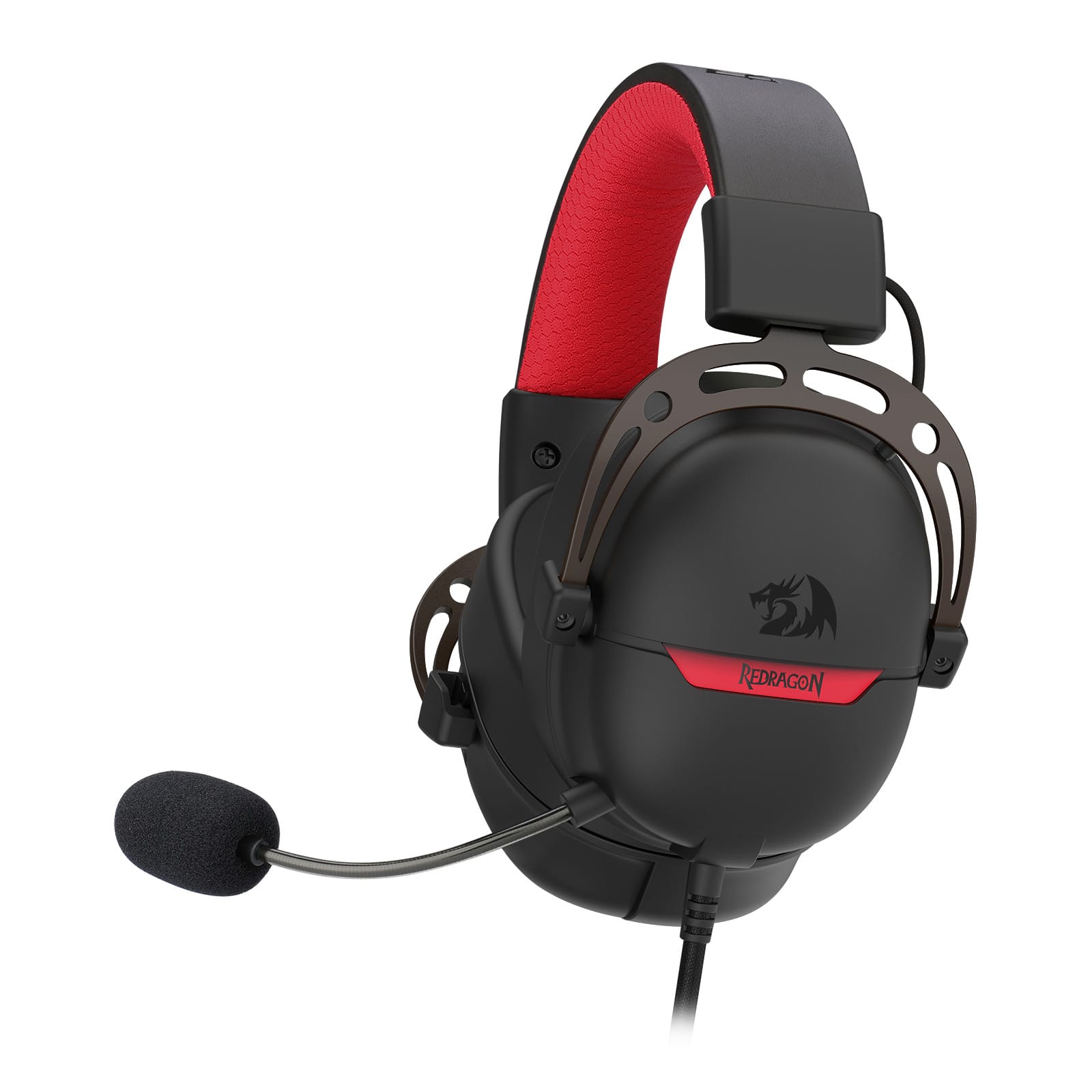 REDRAGON AURORA H376PP ŽIČNE SLUŠALKE ČRNE BARVE 6950376720399