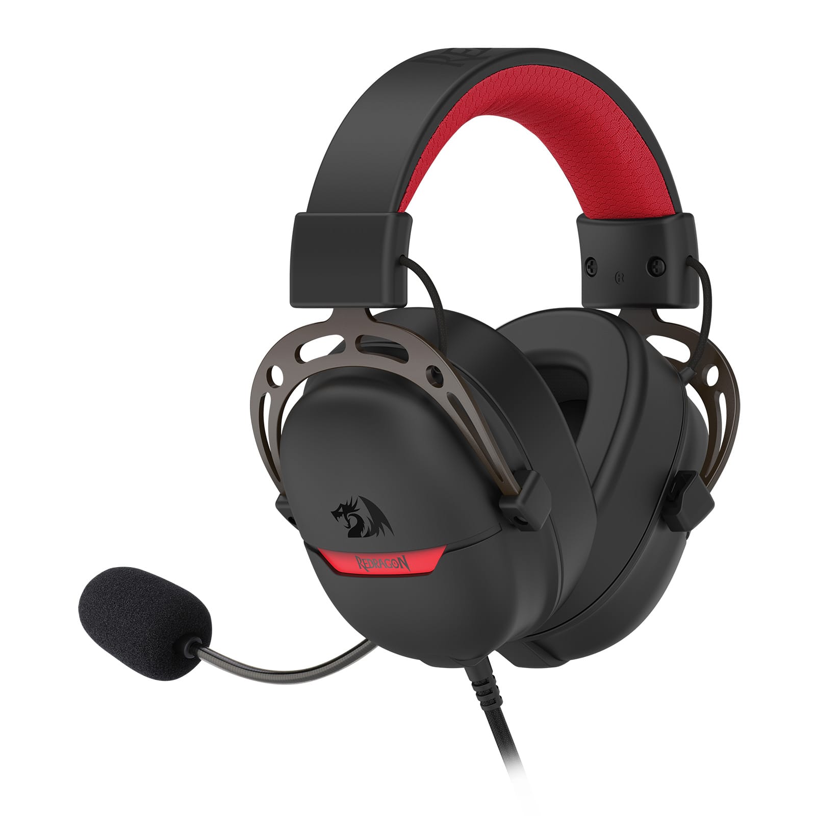 REDRAGON AURORA H376PP ŽIČNE SLUŠALKE ČRNE BARVE 6950376720399