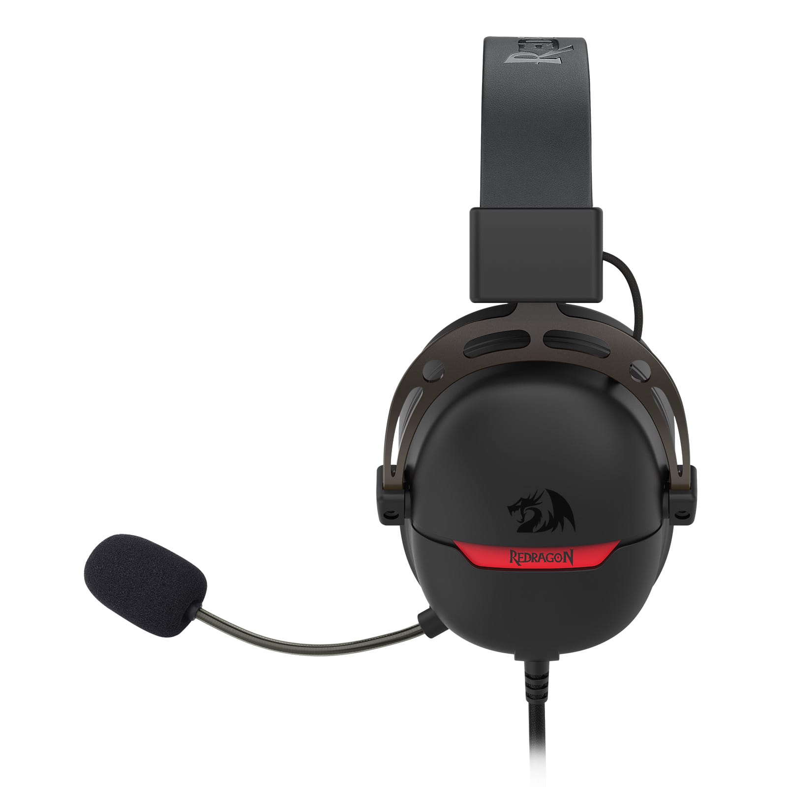 REDRAGON AURORA H376PP ŽIČNE SLUŠALKE ČRNE BARVE 6950376720399
