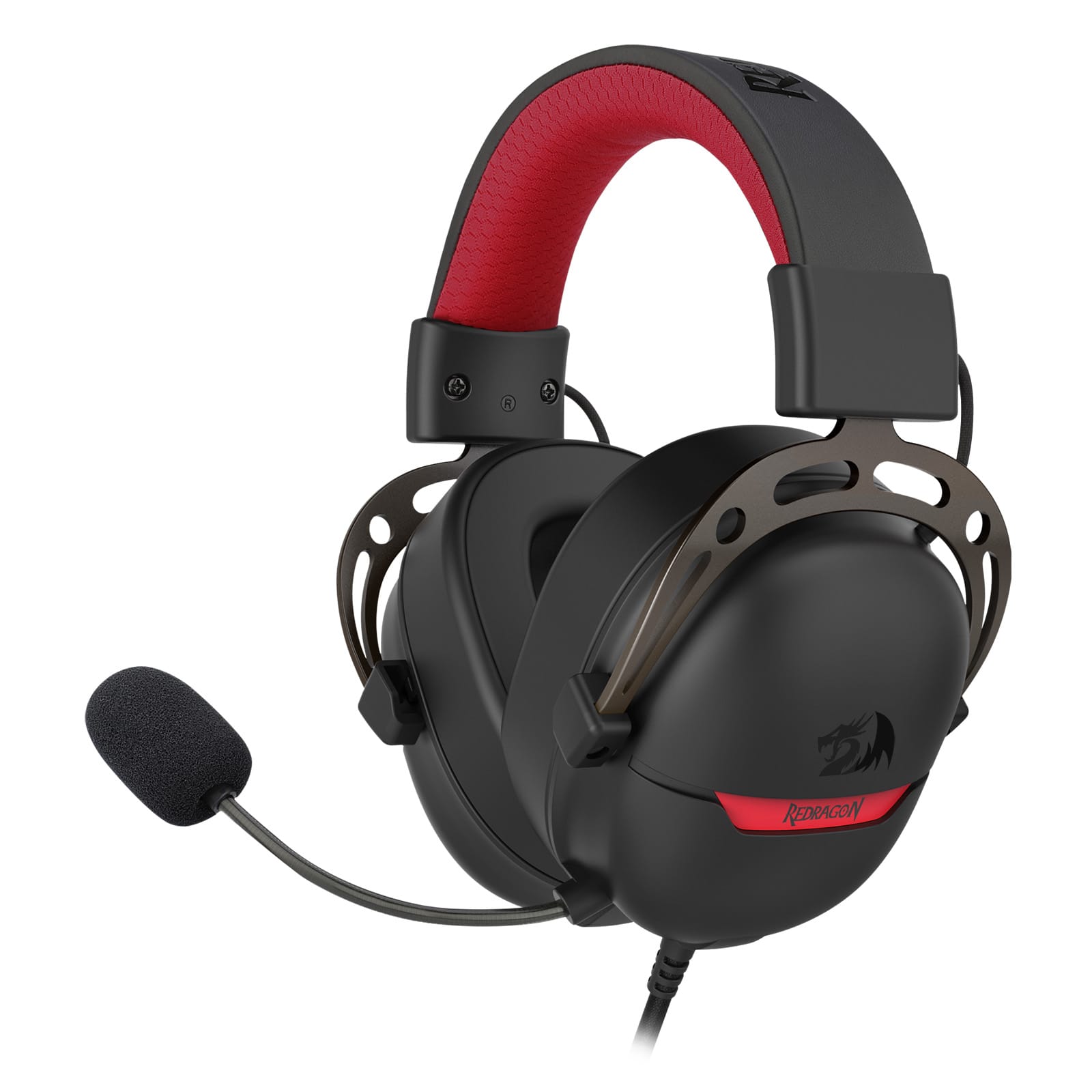 REDRAGON AURORA H376PP ŽIČNE SLUŠALKE ČRNE BARVE 6950376720399