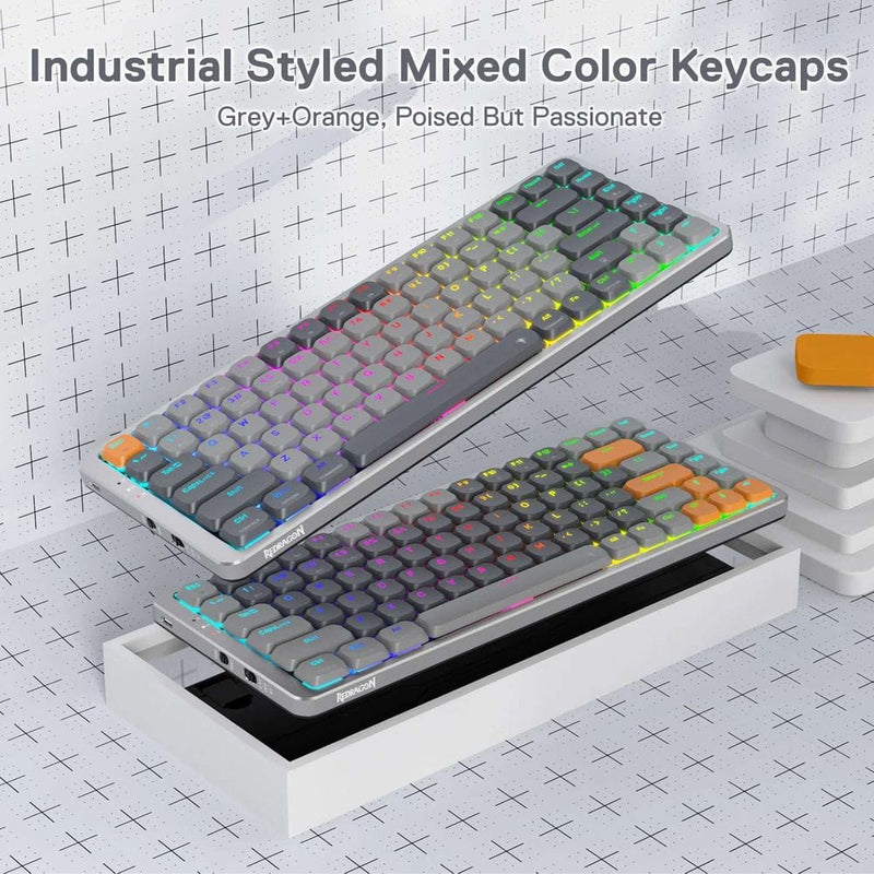 REDRAGON AZURE K652GG RGB PRO BREZŽIČNA MEHANSKA TIPKOVNICA 6950376771599