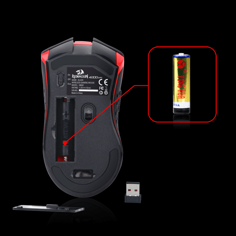 REDRAGON BLADE M692 GAMING BREZŽIČNA MIŠKA 6950376750754