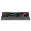 REDRAGON BRAHMA PRO K586 RGB GAMING MEHANSKA TIPKOVNICA, RDEČA STIKALA 6950376775139