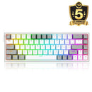 REDRAGON CASTOR K631WG-RGB TIPKOVNICA - RDEČA STIKALA 6950376717351