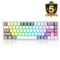 REDRAGON CASTOR K631WG-RGB TIPKOVNICA - RDEČA STIKALA 6950376717351