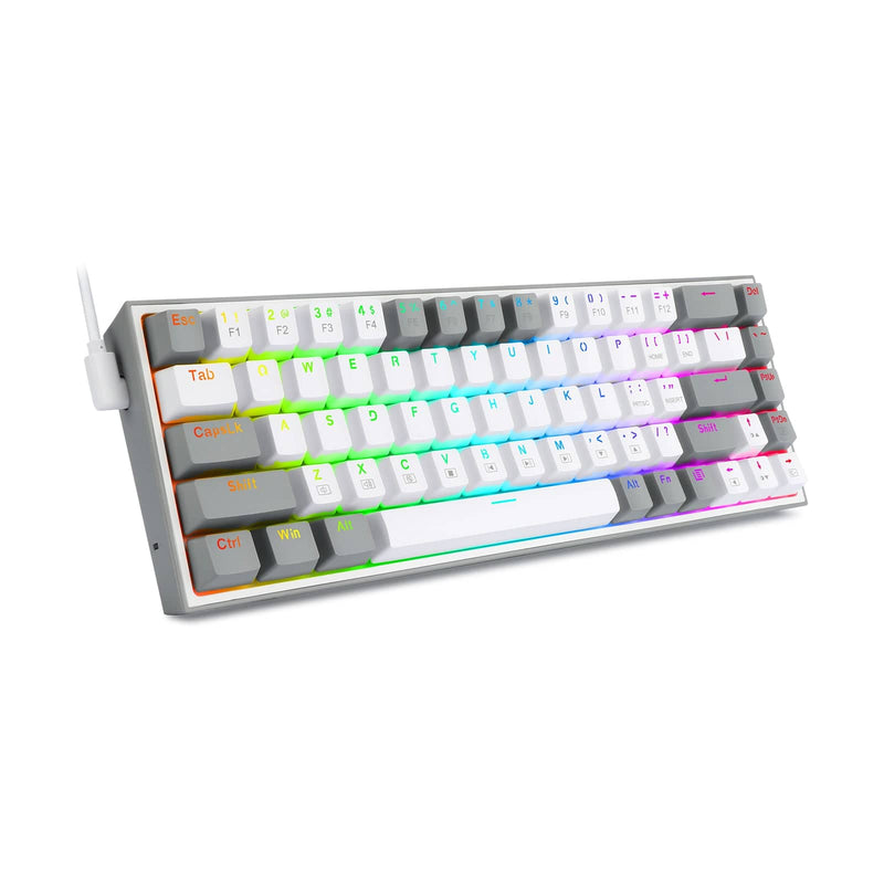 REDRAGON CASTOR K631WG-RGB TIPKOVNICA - RDEČA STIKALA 6950376717351