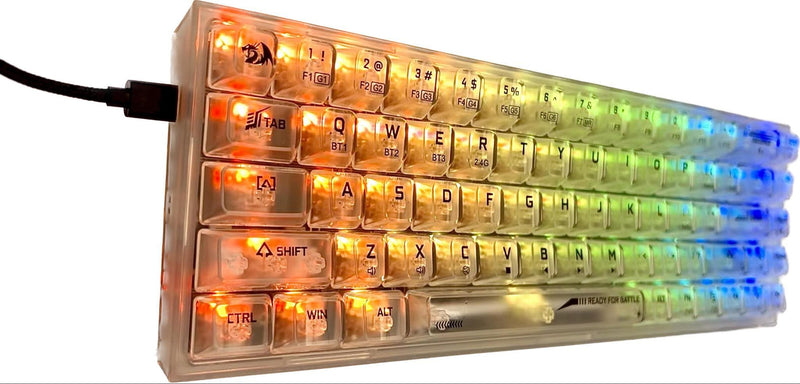 REDRAGON CASTOR PRO K631CT RGB PRO BREZŽIČNA MEHANSKA TIPKOVNICA 6950376717382