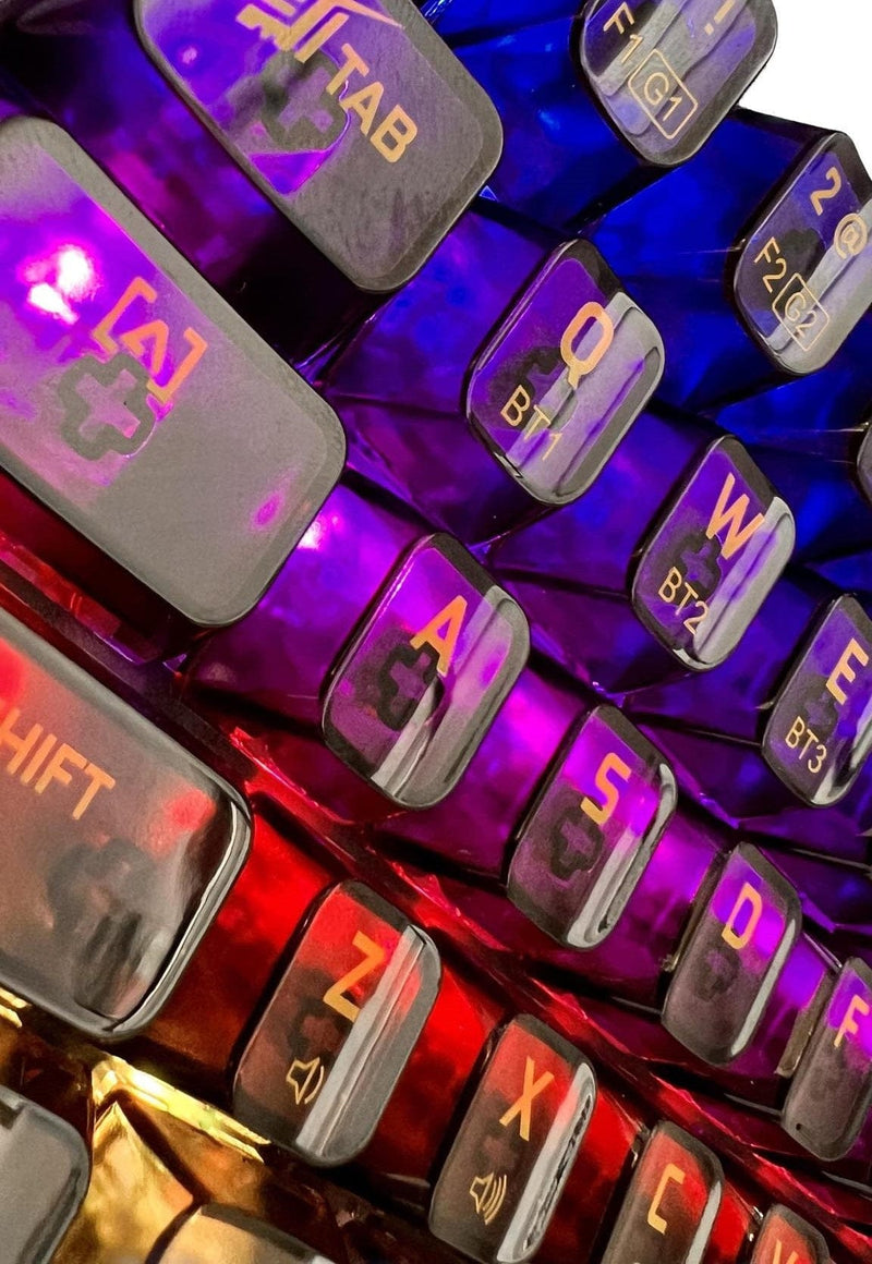 REDRAGON CASTOR PRO K631CTB RGB PRO BREZŽIČNA MEHANSKA TIPKOVNICA 6950376717399