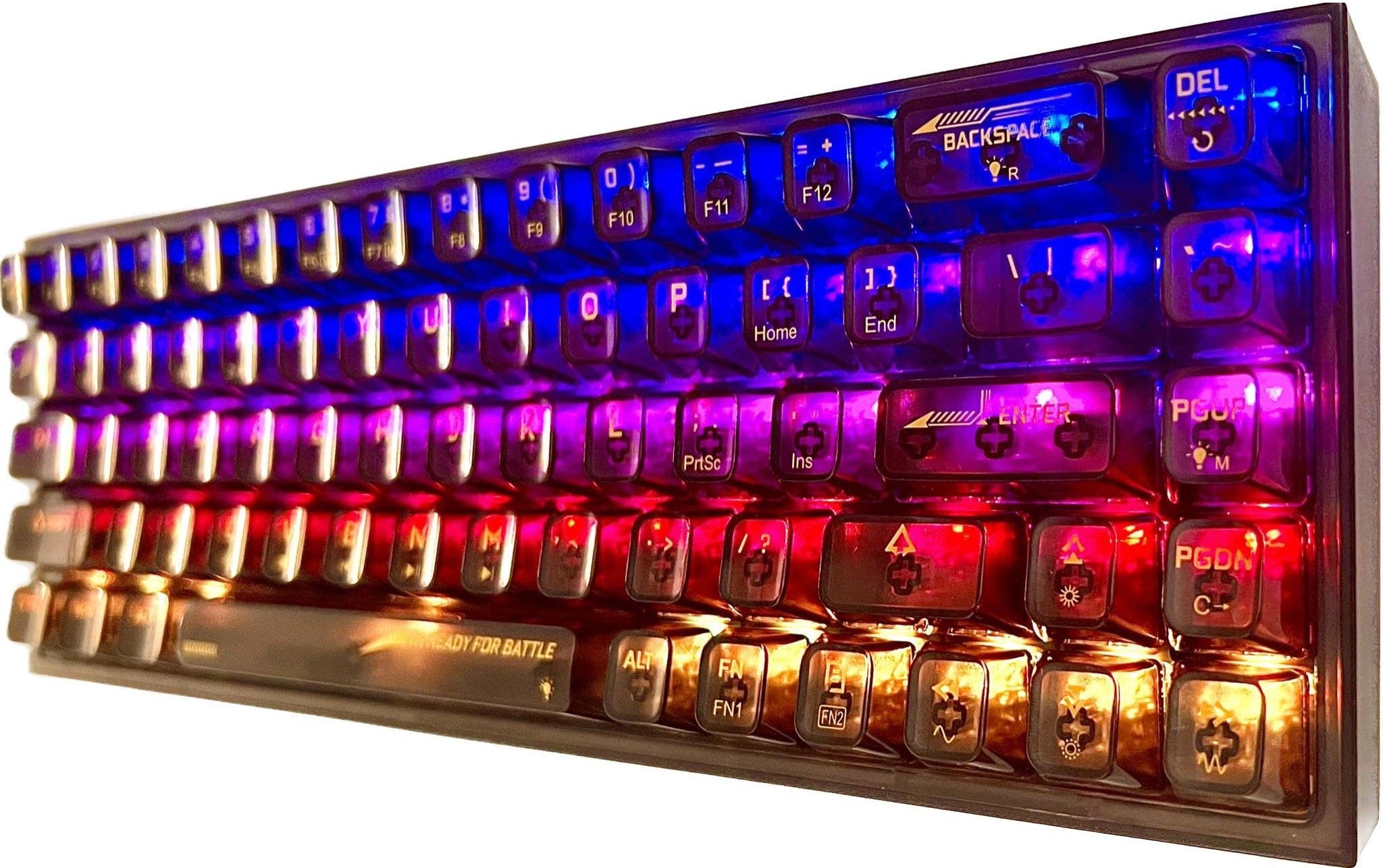 REDRAGON CASTOR PRO K631CTB RGB PRO BREZŽIČNA MEHANSKA TIPKOVNICA 6950376717399