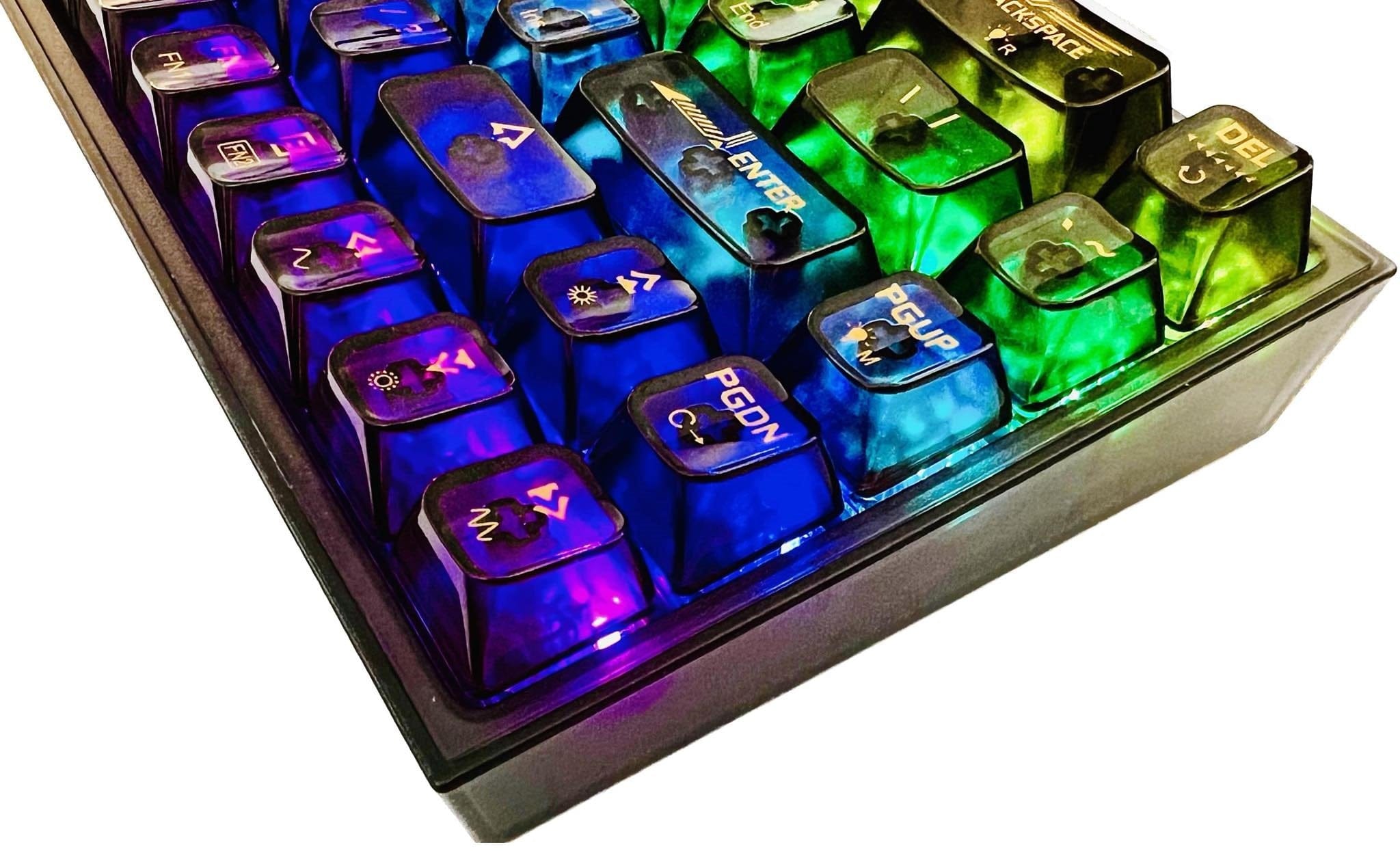 REDRAGON CASTOR PRO K631CTB RGB PRO BREZŽIČNA MEHANSKA TIPKOVNICA 6950376717399