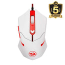 REDRAGON CENTROPHORUS M601W GAMING ŽIČNA MIŠKA, BELA 6950376199997