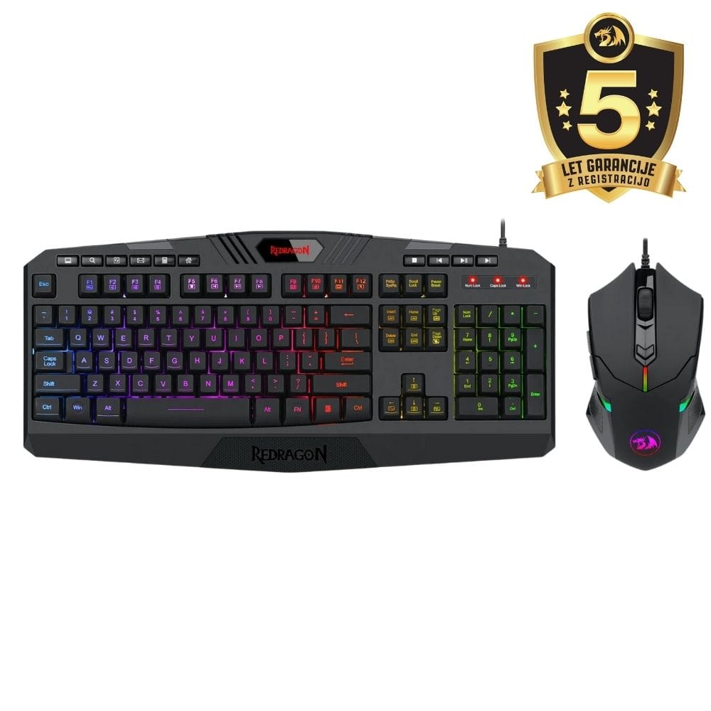 REDRAGON COMBO HARPE K503 RGB & M601 SET (2 IN 1) 6950376780881
