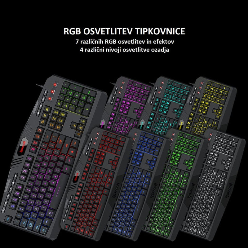 REDRAGON COMBO S101-BA-2 GAMING SET (4in1) 6950376774866